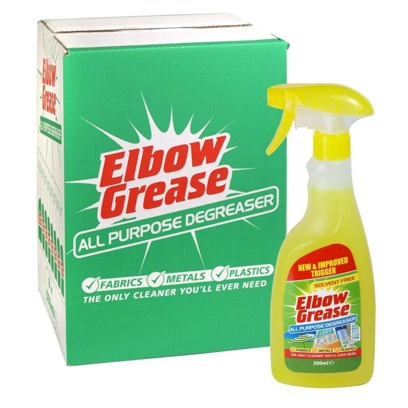 Pallet Deal : 1,200 X Elbow Grease All Purpose Degreaser 500ml 1 Pallet Deal : 1,200 X Elbow Grease All Purpose Degreaser 500ml