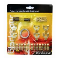 Blackspur Picture Hanging Set & Line Level