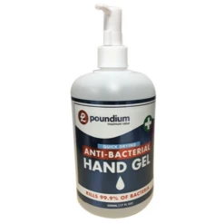 Poundium Antibacterial Hand Gel 500ml Pump